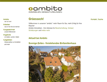 Tablet Screenshot of ambito.ch